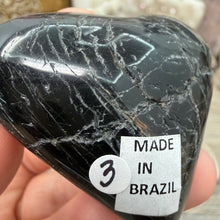 Bild in Galerie-Viewer laden, Black Tourmaline with Hematite Heart #03
