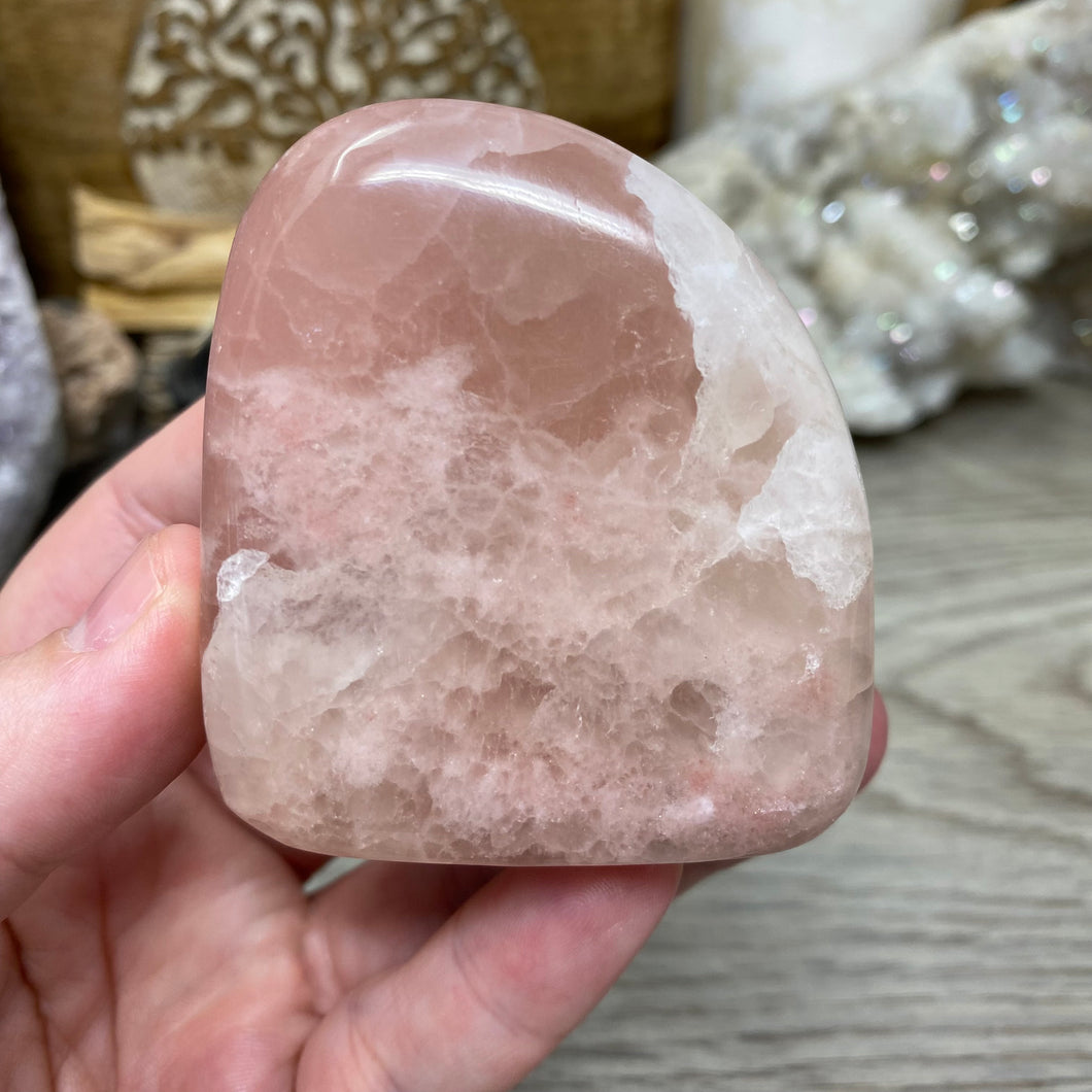 Rose Calcite Freeform #05