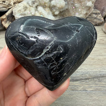 Carica l'immagine nel visualizzatore di Gallery, Black Tourmaline with Hematite Heart #14
