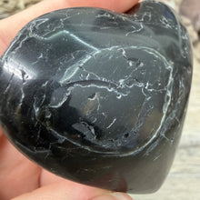 Carica l'immagine nel visualizzatore di Gallery, Black Tourmaline with Hematite Heart #14
