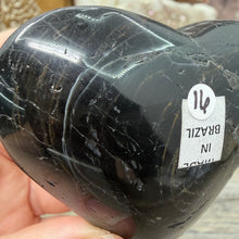 Carica l'immagine nel visualizzatore di Gallery, Black Tourmaline with Hematite Heart #16
