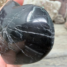 Carica l'immagine nel visualizzatore di Gallery, Black Tourmaline with Hematite Heart #17
