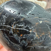 Carica l'immagine nel visualizzatore di Gallery, Black Tourmaline with Hematite Heart #19
