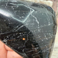 Carica l'immagine nel visualizzatore di Gallery, Black Tourmaline with Hematite Heart #20
