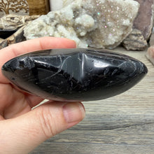 Carica l'immagine nel visualizzatore di Gallery, Black Tourmaline with Hematite Heart #21
