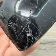 Carica l'immagine nel visualizzatore di Gallery, Black Tourmaline with Hematite Heart #21
