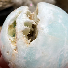 Load image into Gallery viewer, Blue Aragonite 65mm Sphere #03
