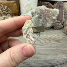 Load image into Gallery viewer, Cubic Pyrite on Matrix from Spain #04
