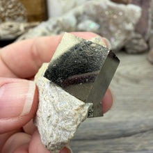 Load image into Gallery viewer, Cubic Pyrite on Matrix from Spain #05
