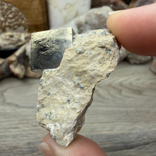 Carica l'immagine nel visualizzatore di Gallery, Cubic Pyrite on Matrix from Spain #06

