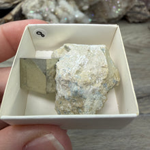 Carica l'immagine nel visualizzatore di Gallery, Cubic Pyrite on Matrix from Spain #08
