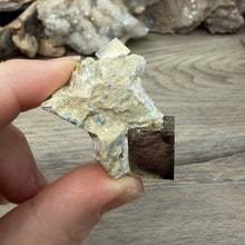 Carica l'immagine nel visualizzatore di Gallery, Cubic Pyrite on Matrix from Spain #09
