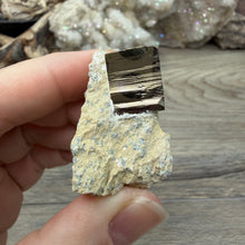 Bild in Galerie-Viewer laden, Cubic Pyrite on Matrix from Spain #10
