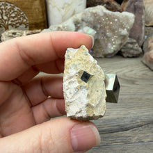 Bild in Galerie-Viewer laden, Cubic Pyrite on Matrix from Spain #11
