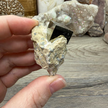 将图像加载到图库查看器中，Cubic Pyrite on Matrix from Spain #13
