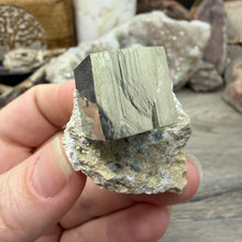Cargar imagen en el visor de la galería, Cubic Pyrite on Matrix from Spain #16
