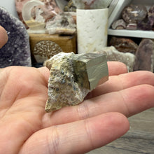 Cargar imagen en el visor de la galería, Cubic Pyrite on Matrix from Spain #16
