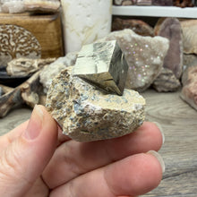 Cargar imagen en el visor de la galería, Cubic Pyrite on Matrix from Spain #18
