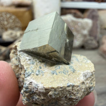 Cargar imagen en el visor de la galería, Cubic Pyrite on Matrix from Spain #18
