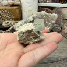 Cargar imagen en el visor de la galería, Cubic Pyrite on Matrix from Spain #18
