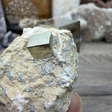 Cargar imagen en el visor de la galería, Cubic Pyrite on Matrix from Spain #20
