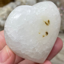 Load image into Gallery viewer, Lemon Calcite Heart Palm Stone #04
