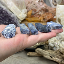 Load image into Gallery viewer, Sodalite Small Rough Slabs Set #04
