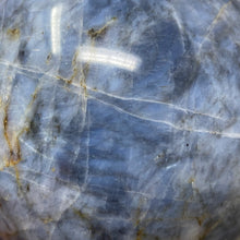 Load image into Gallery viewer, Dumortierite &quot;Blue Quartz&quot; Large Sphere #05 - 3.54&quot; / 90mm
