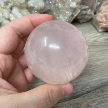 Load image into Gallery viewer, Rose Quartz Sphere #01 - 2.42&quot; / 61mm
