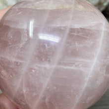 Load image into Gallery viewer, Rose Quartz Sphere #03 - 2.77&quot; / 70mm
