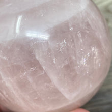 Load image into Gallery viewer, Rose Quartz Sphere #07 - 2.90&quot; / 73mm
