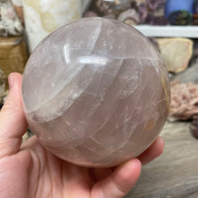 Load image into Gallery viewer, Rose Quartz Sphere #11 - 3.68&quot; / 93mm

