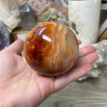 Load image into Gallery viewer, Carnelian 68mm / 2.71&quot; Sphere #4
