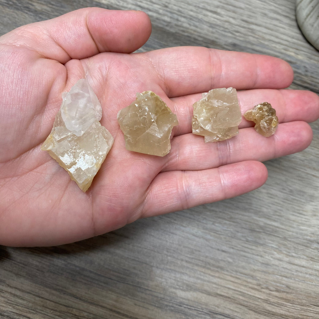 Honey Calcite from Colorado Set