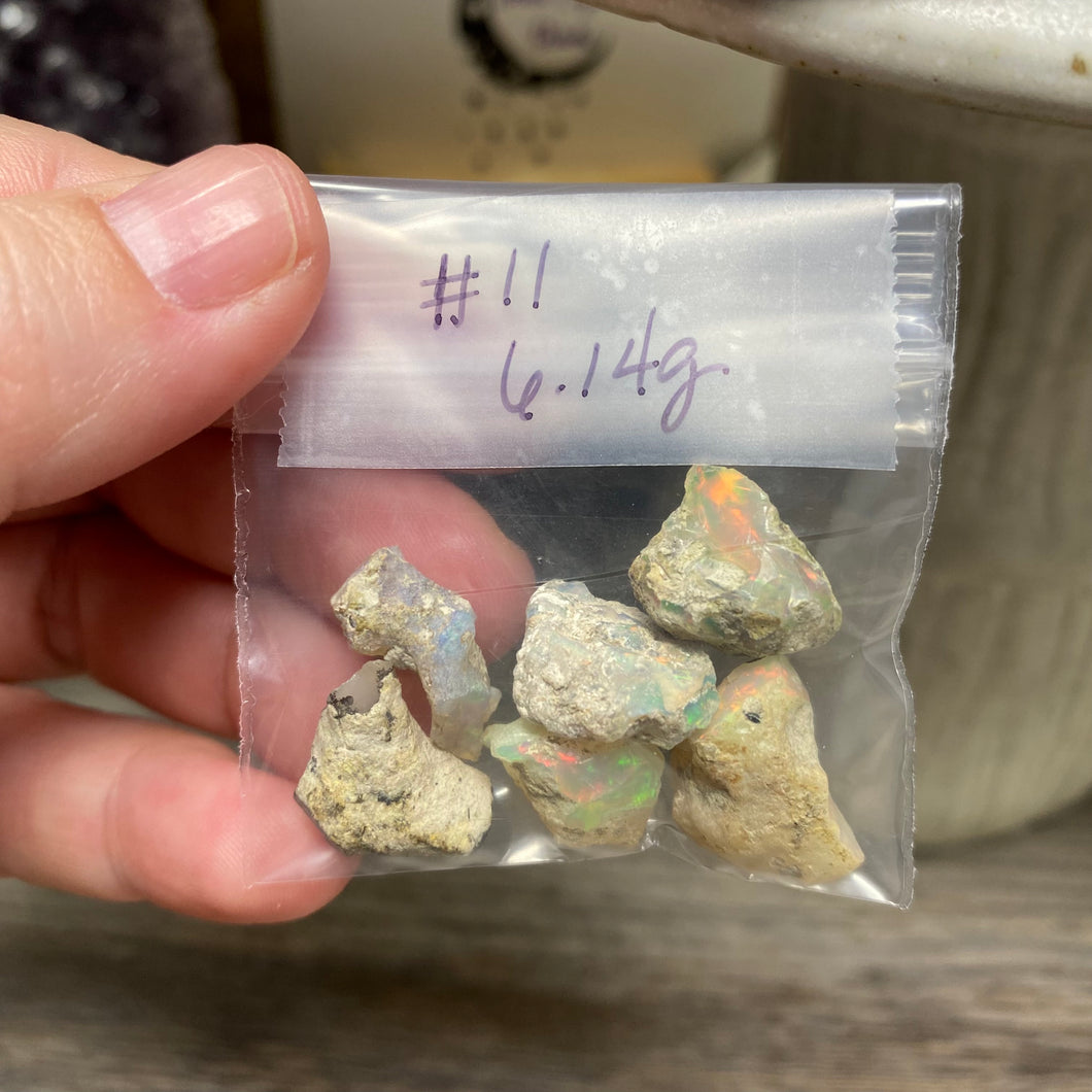 Welo Ethiopian Opal Small Rough Set #11