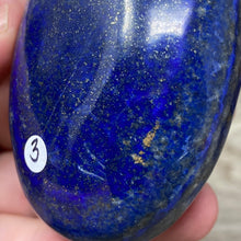Load image into Gallery viewer, Lapis Lazuli Palm Stone #03 - 2.77&quot; x 1.82&quot; x 1.04&quot;
