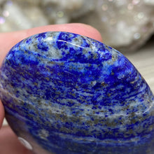 将图像加载到图库查看器中，Lapis Lazuli Palm Stone #07 - 2.82&quot; x 2.10&quot; x 0.84&quot;

