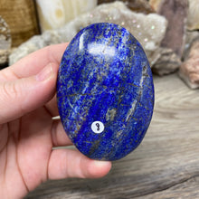 Load image into Gallery viewer, Lapis Lazuli Palm Stone #08 - 2.84&quot; x 2.01&quot; x 0.69&quot;
