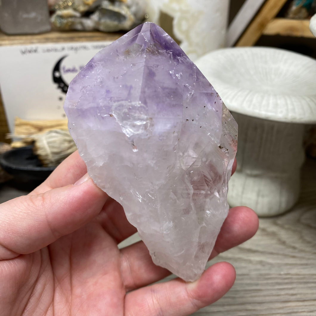 Natural Amethyst Point from Brazil #01
