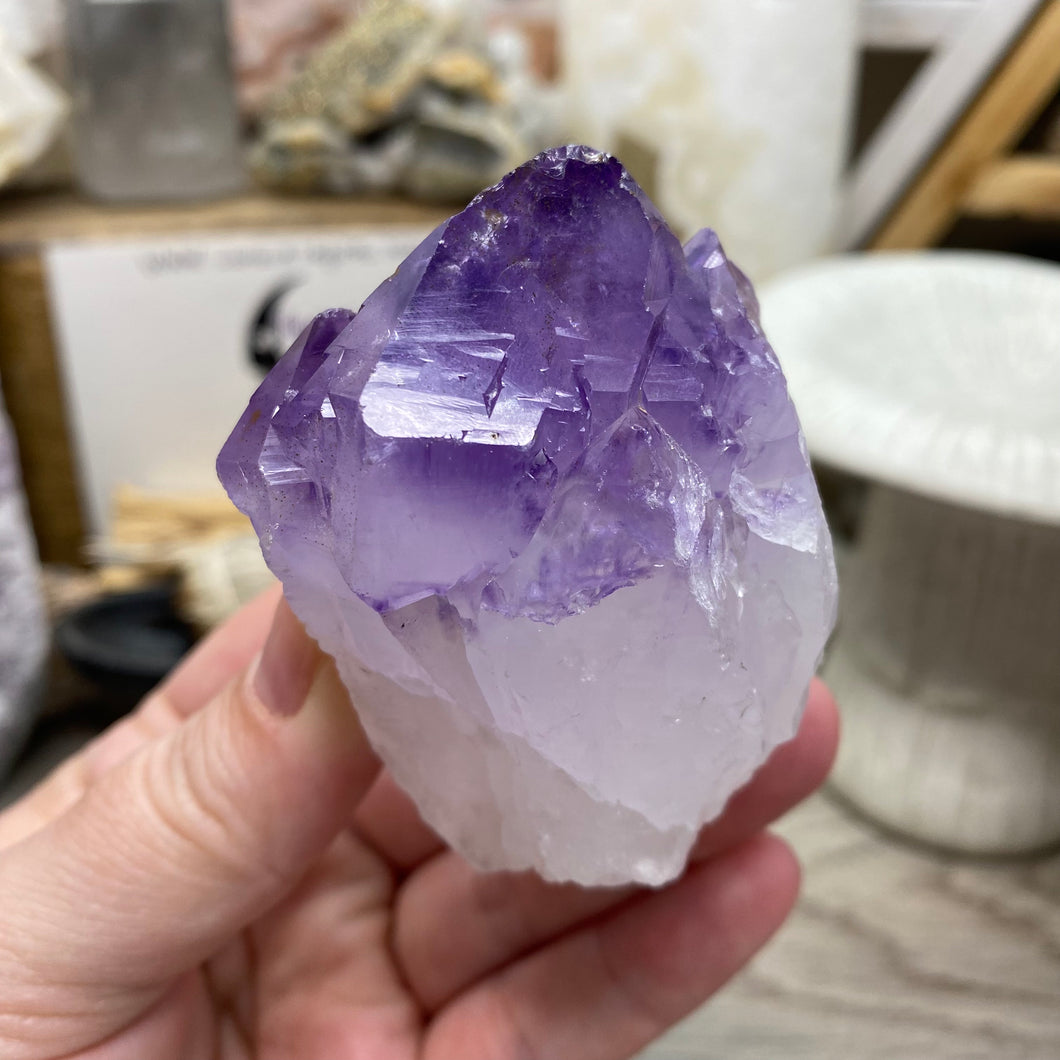 Natural Amethyst Point from Brazil #04