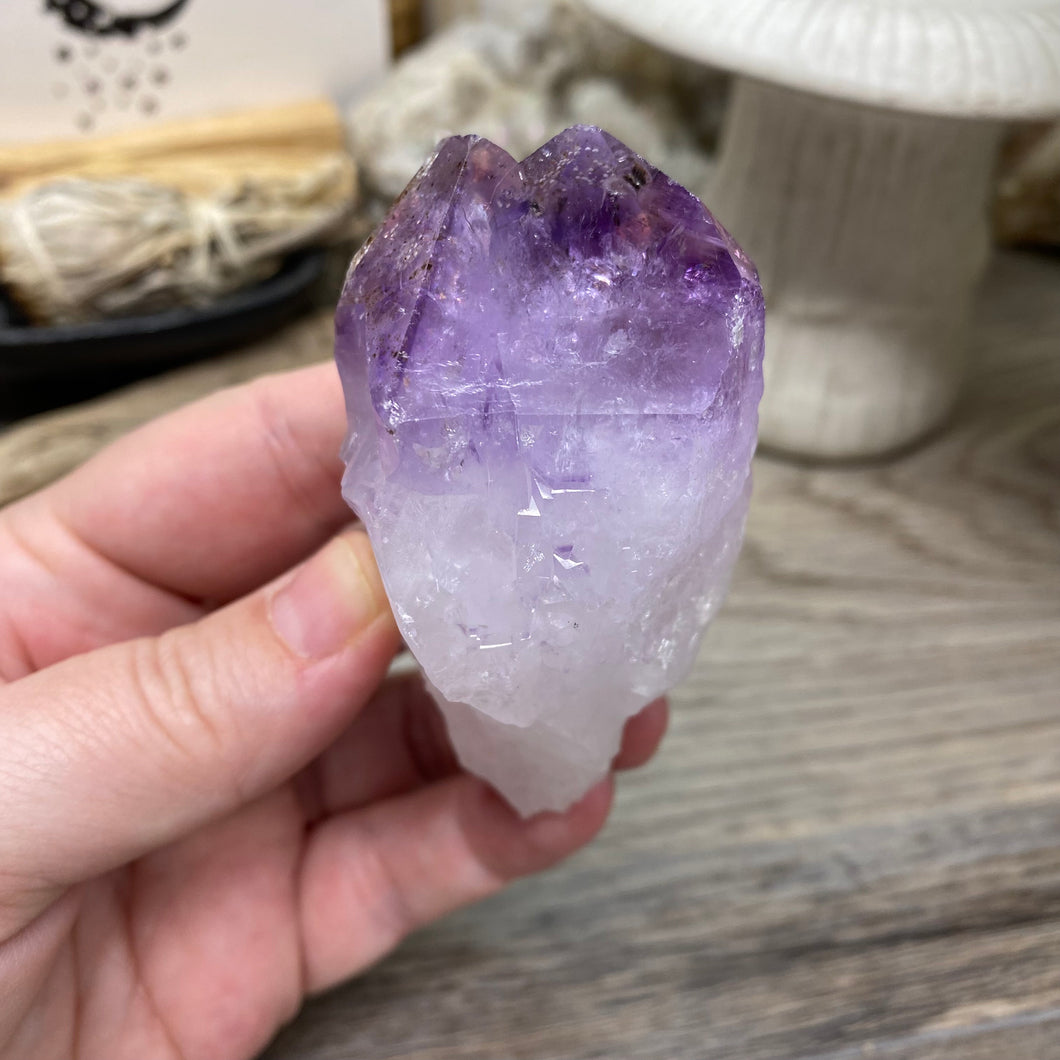 Natural Amethyst Point from Brazil #05