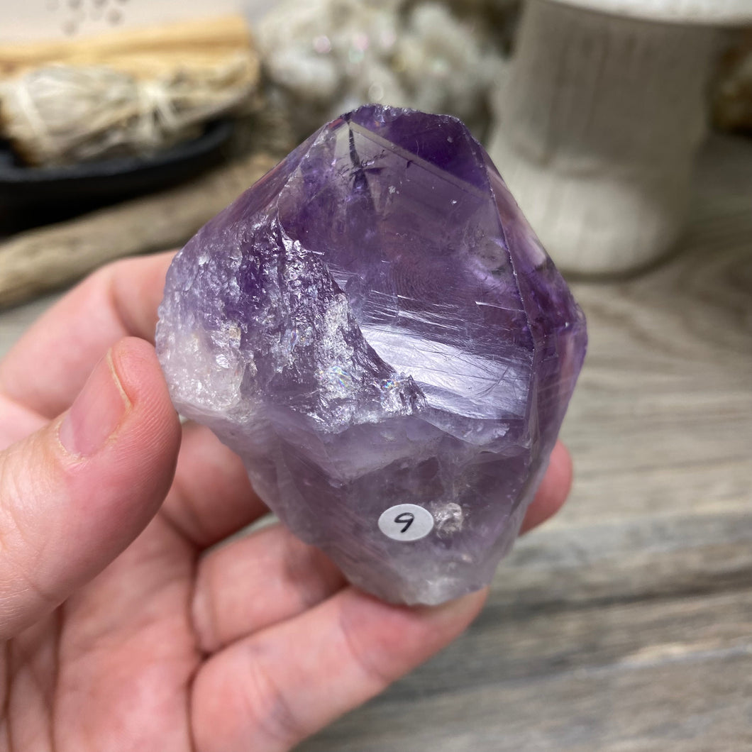 Natural Amethyst Point from Brazil #09