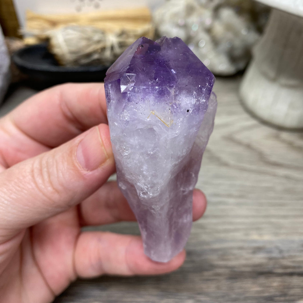 Natural Amethyst Point from Brazil #11
