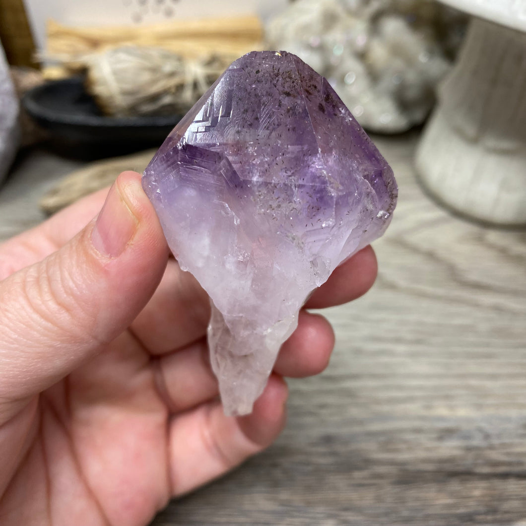 Natural Amethyst Point from Brazil #12