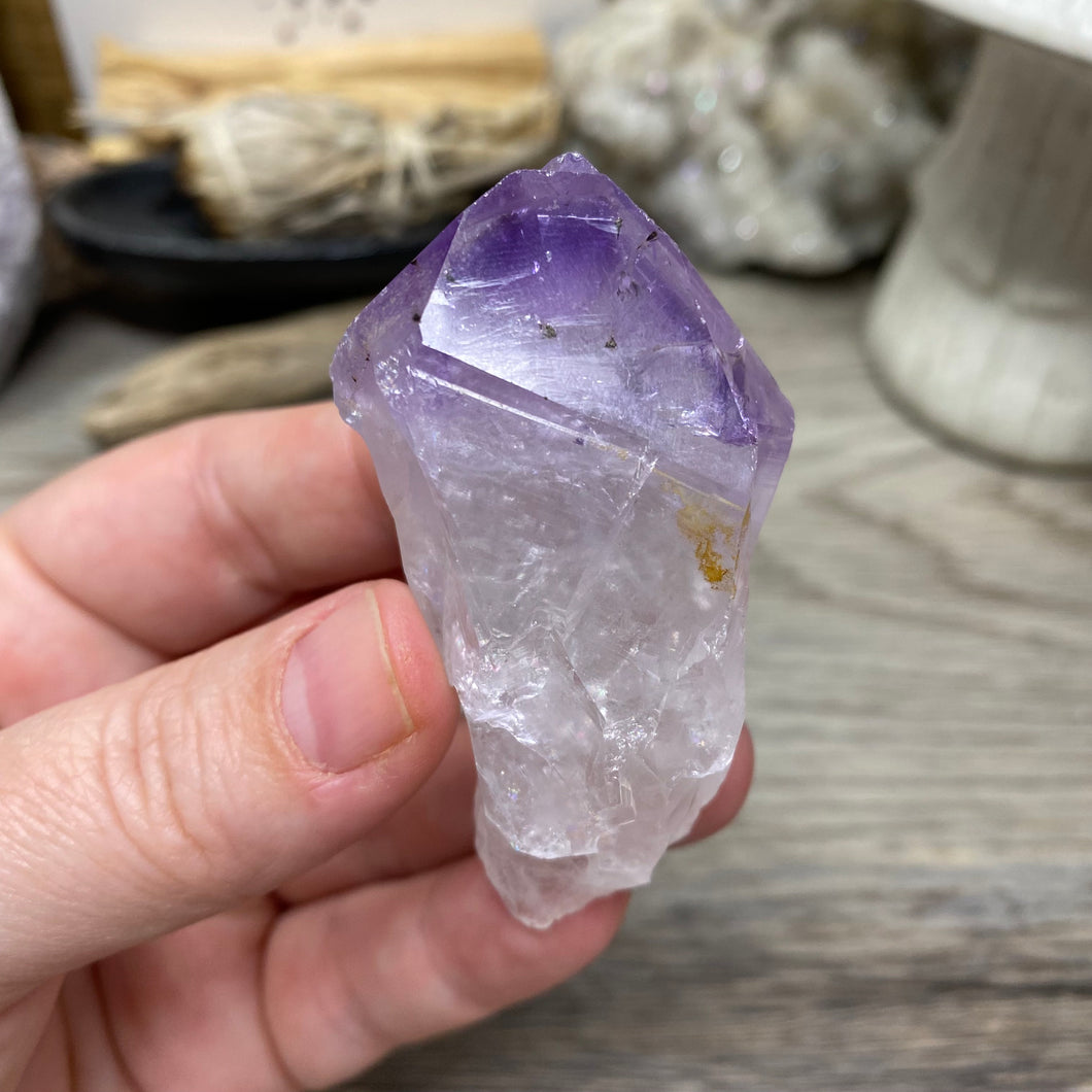 Natural Amethyst Point from Brazil #14