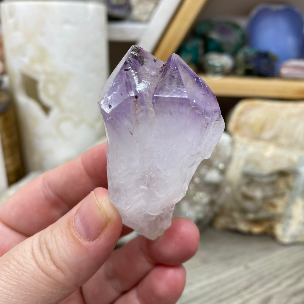 Natural Amethyst Point from Brazil #15