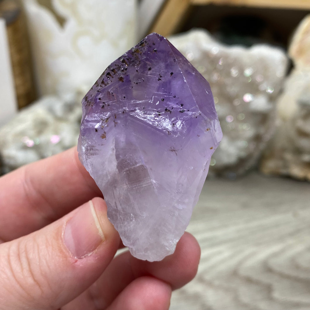 Natural Amethyst Point from Brazil #17