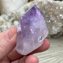 将图像加载到图库查看器中，Natural Amethyst Point from Brazil #18
