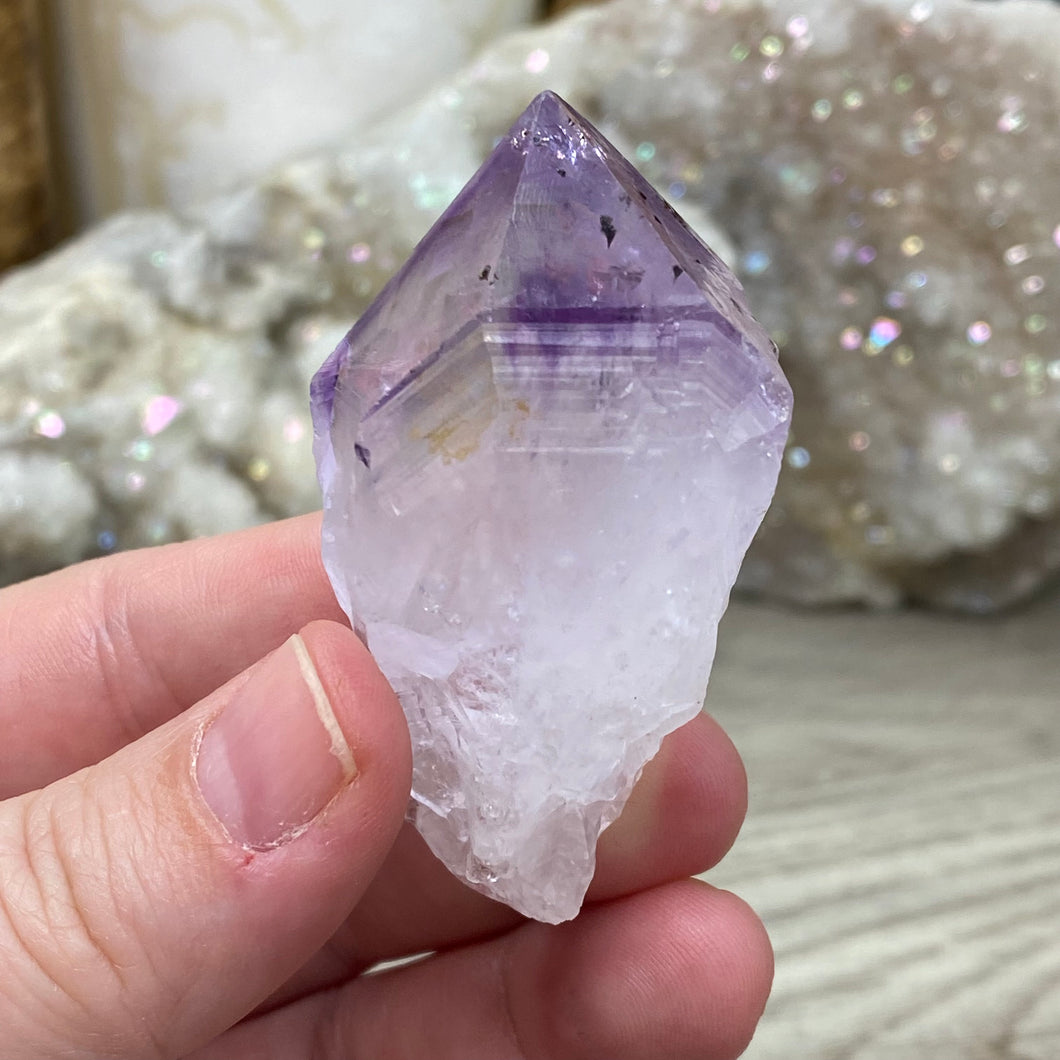 Natural Amethyst Point from Brazil #19