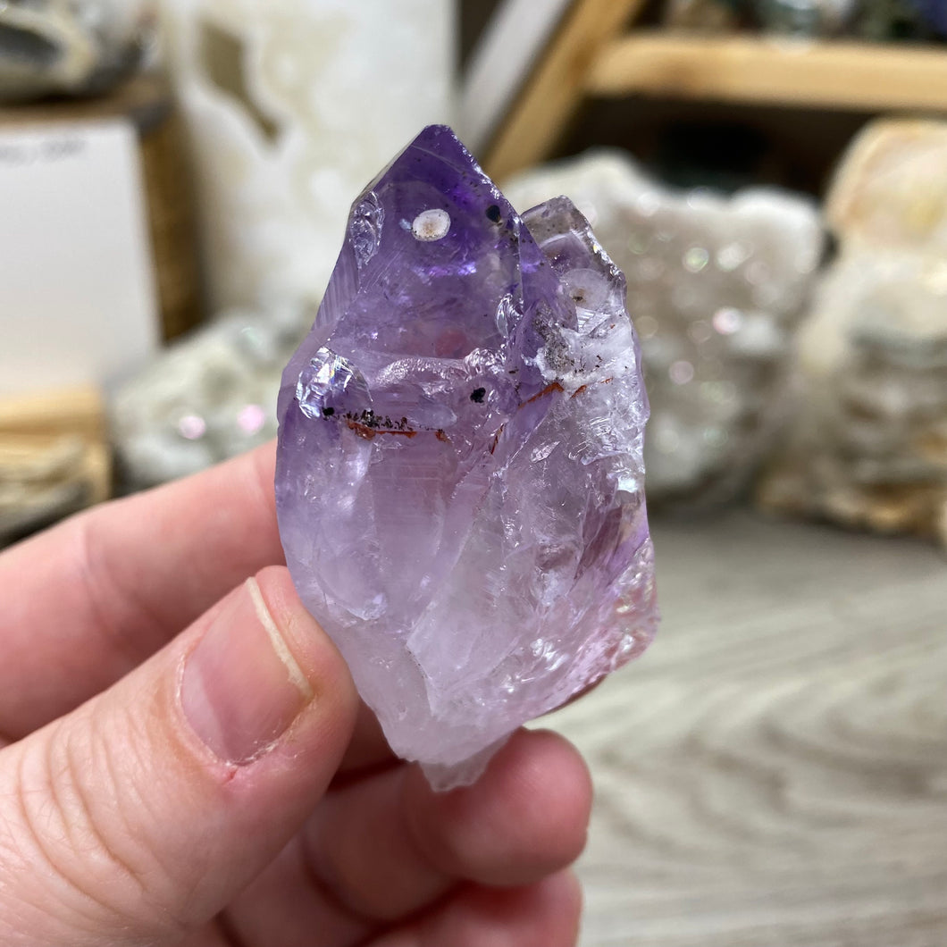 Natural Amethyst Point from Brazil #20